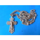 Крест с цепочкой. Серебро.