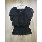 Блузка шифоновая с натур. шёлком, р.44-46