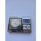 50 копеек 1924 года. ПЛ. Серебро 900. Монета не чищена. 45581.