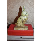 Металлическая фигурка "Заяц", высота 16 см.