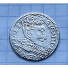 Красивый трояк 1596 год