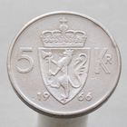 Норвегия 5 крон 1966