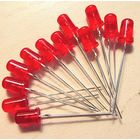 5мм ((Цена за 25 шт)) КРАСНЫЕ светодиоды 5 мм. 5013LRD