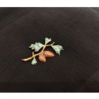 Брошь, тематическая, ветка сосны с шишками