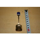 ЛОЖКА ДЛЯ САХАРА СЕРЕБРО ЕВРОПА С ЭМАЛЯМИ