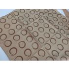 Квадратный шейный платок со стороной 44 см