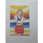 Календарик Зорька 50 лет 1995  Беларусь   7х11 см