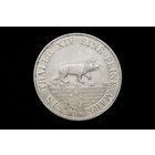 Талер 1855 г. Ангальт-Бернбург (Германия), Александр Карл. "Горный талер". Штемпельный блеск, кабинетная патина!