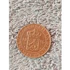 15. Распродажа. Голландская Ост-Индия 1/2 цента 1945 г. UNC