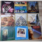 Пластинки разные 9 штук