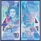 Восточные Карибы, 10 долларов 2019 г., P-W57 (полимер, номинация IBNS 2019), UNC