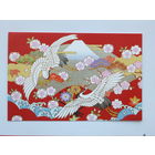 Япония  открытка  2000-ые   11.5х17.5  см