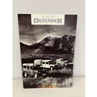 Land Rover Defender рекламный проспект брошюра
