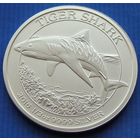 Австралия. 50 центов 2016 года  UC#260  "Тигровая Акула"