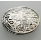 Трояк 1589, Сигизмунд III Ваза, Познань