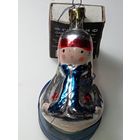 Ёлочная  игрушка  ,  Снегурочка , из СССР . С рубля