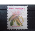 Бразилия 1992 Стандарт, цветы 1000,00