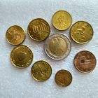 Евро , евроценты без повторов