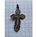 Крестик серебряный 84 проба