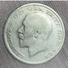 Монета 1/2 крона 1929 год. Великобритания. Король Георг V.