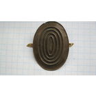 Кокарда РИА. Мельхиор.