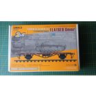 Сборная модель немецкой жд платформы 1/35 (лёгкой)