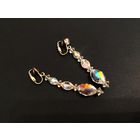 Сережки клипсы винтаж Аврора Бореалис