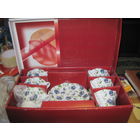 Кофейный набор на 6 персон(блюдца и чашки).