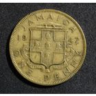 Ямайка 1 пенни, 1947