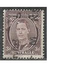 Австралия. Король Георг VI. 1937г. Mi#143 с.