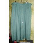 Юбка летняя цвета морской волны, р.58-60