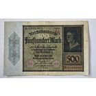 1922 год 500  марок Германия