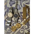 Запчасти часов . Желтые. Описание!