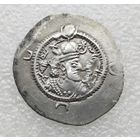 Иран (Персия) VI в. Драхма. Сасаниды. Хосров I Ануширван (531-579 гг.), г. Рей; Мидия.