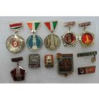 Значки города Витебск - 11 шт. Алюминий.