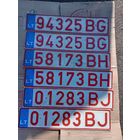 Номерные Знаки на авто цена за 1 пару