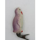 Ёлочная игрушка "Пингвин". Прищепка. Уменьшенный размер.