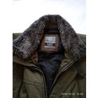 Мужская зимняя куртка с отстегивающимся меховым воротником.Немецкая фирма bugatti.Размер 68.