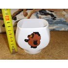 Карандашница . Вазочка . Винни - Пух . МФФЗ . Минский фарфоровый завод