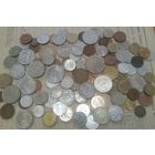 С РУБЛЯ! 100 монет. Микс, без СССР, УК, РФ. (#2)