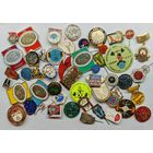 Значки Спорт СССР Одним лотом 50 шт. С рубля