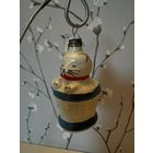 Елочная игрушка кот
