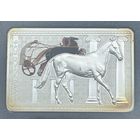 АХАЛТЕКИНСКАЯ ЛОШАДЬ, 20 РУБЛЕЙ, 2011 ГОД, Ag925