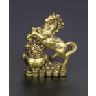 Статуэтка Лошадь с повозкой Металл/Сплав