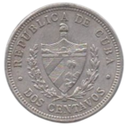 Республика Куба. 2 сентаво 1915. Нечастая