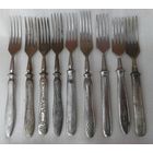 Коллекция вилок "НЕРЖ". СССР.Цена за все 8 шт.