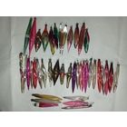 Ёлочные игрушки СССР, тонкие сосульки, льдинки. Цены в описании