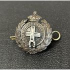 КОКАРДА (ЭМБЛЕМА) ОФИЦЕРА НОРТГЕМПТОНШИРСКОГО ПОЛКА БРИТАНСКОЙ АРМИИ. БРОНЗА+СЕРЕБРО. ТОРГИ С РУБЛЯ!!!