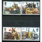 Великобритания - 1981г. - рыбалка - 4 марки - полная серия, MNH [Mi 891-894]. #3-GB-Z-1-13