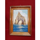 С рубля без мц. картина 2003г. "Золотые ворота Кора Дас". м. ф. Яковлева С.Н. 27х38см.